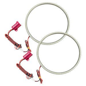 Jeep Wrangler Halo Kit - ORACLE Lighting - LED Waterproof - Amber - `97-`06